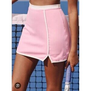 L SPACE Active Campbell Skort Pink Tennis Sports Athleisure Size Small